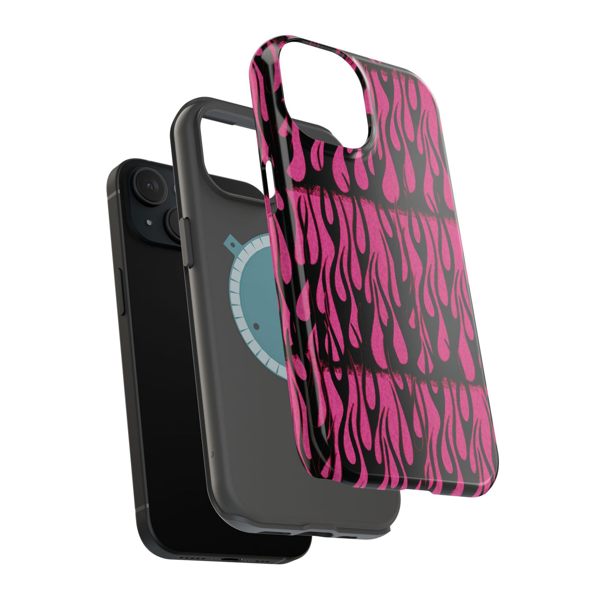 Pink Flame MagSafe Phone Case