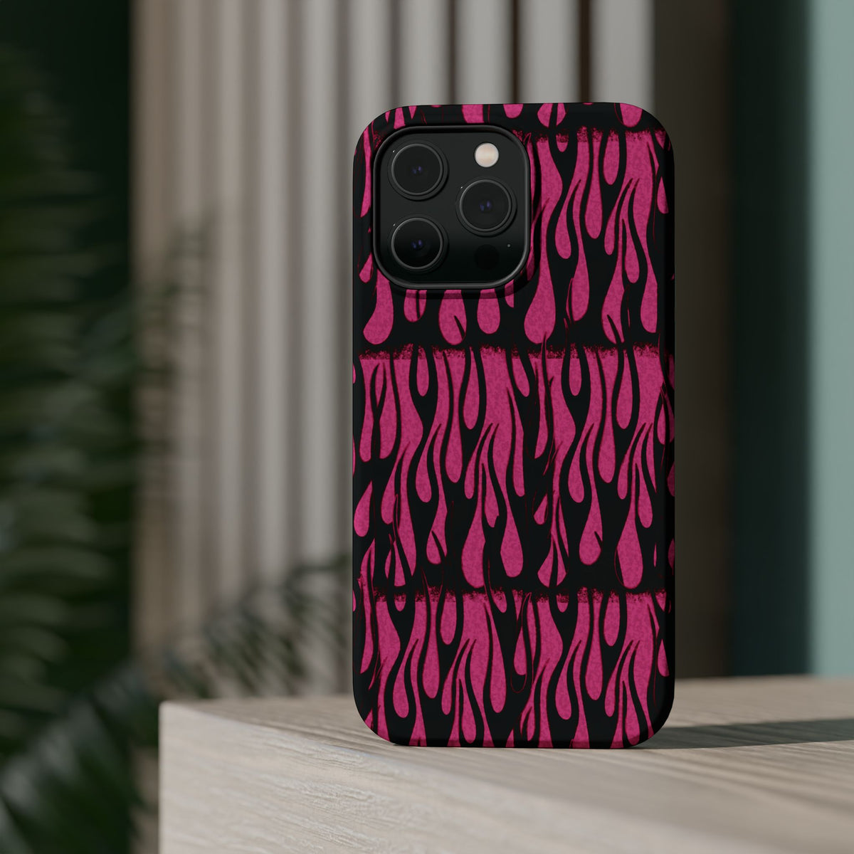 Pink Flame MagSafe Phone Case