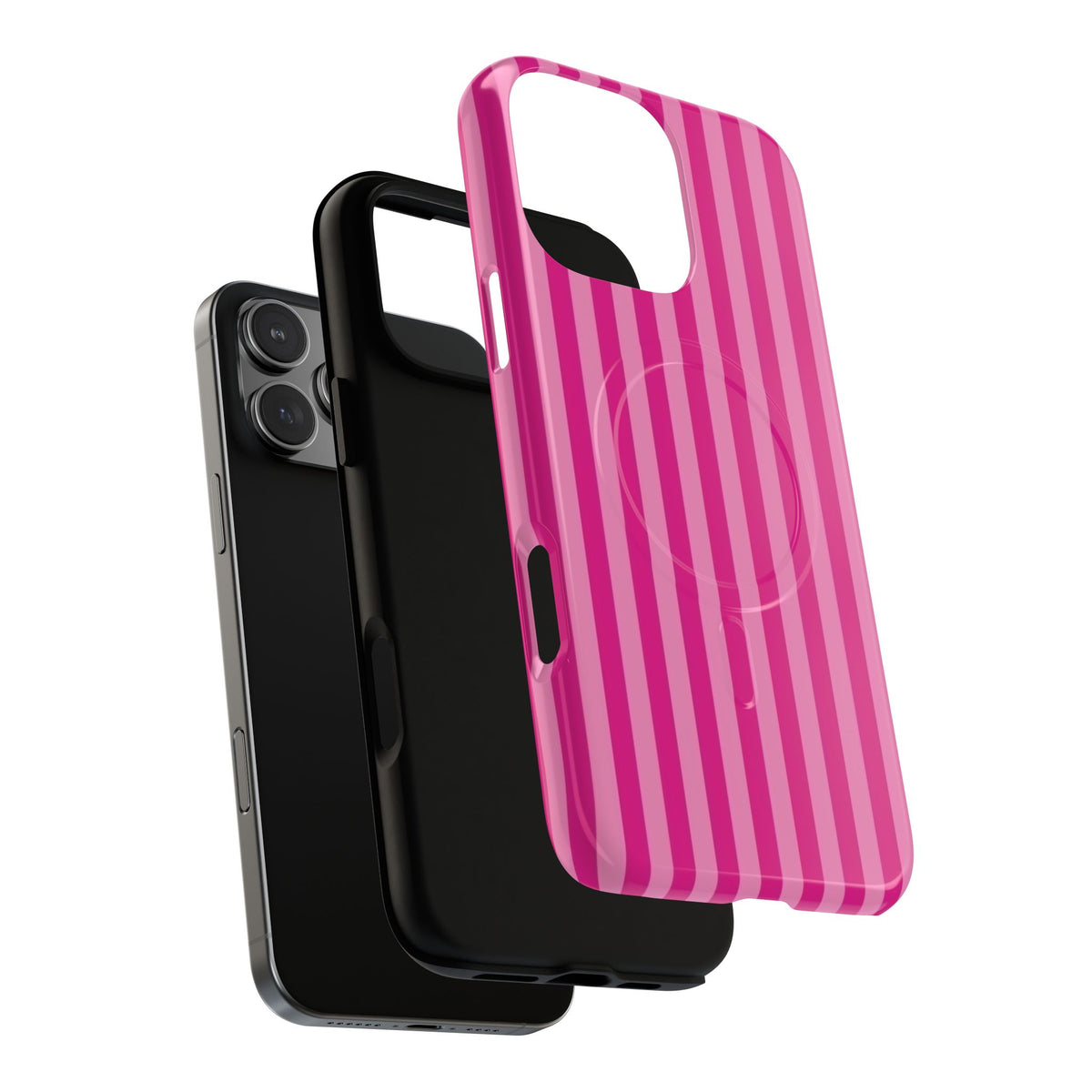 Pink Stripes phone case