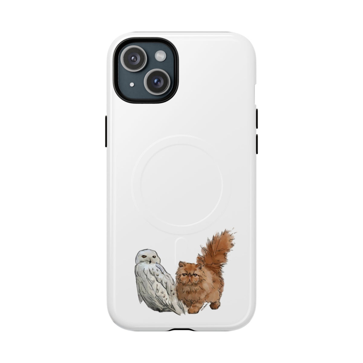 Owl/Cat Phone Case (Harry Potter)