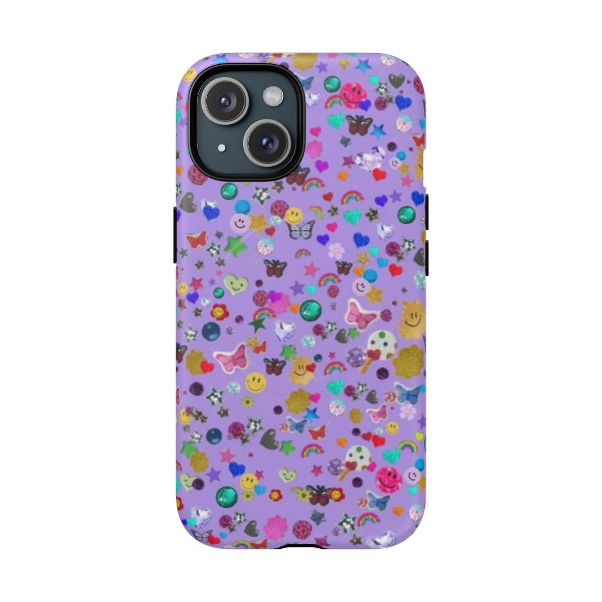 Purple Sticker y2k Phone Case