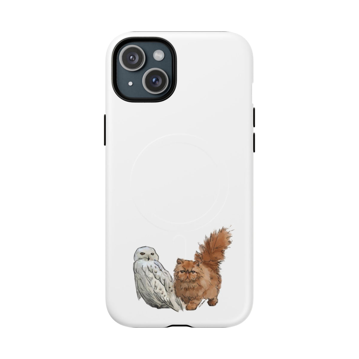 Owl/Cat Phone Case (Harry Potter)