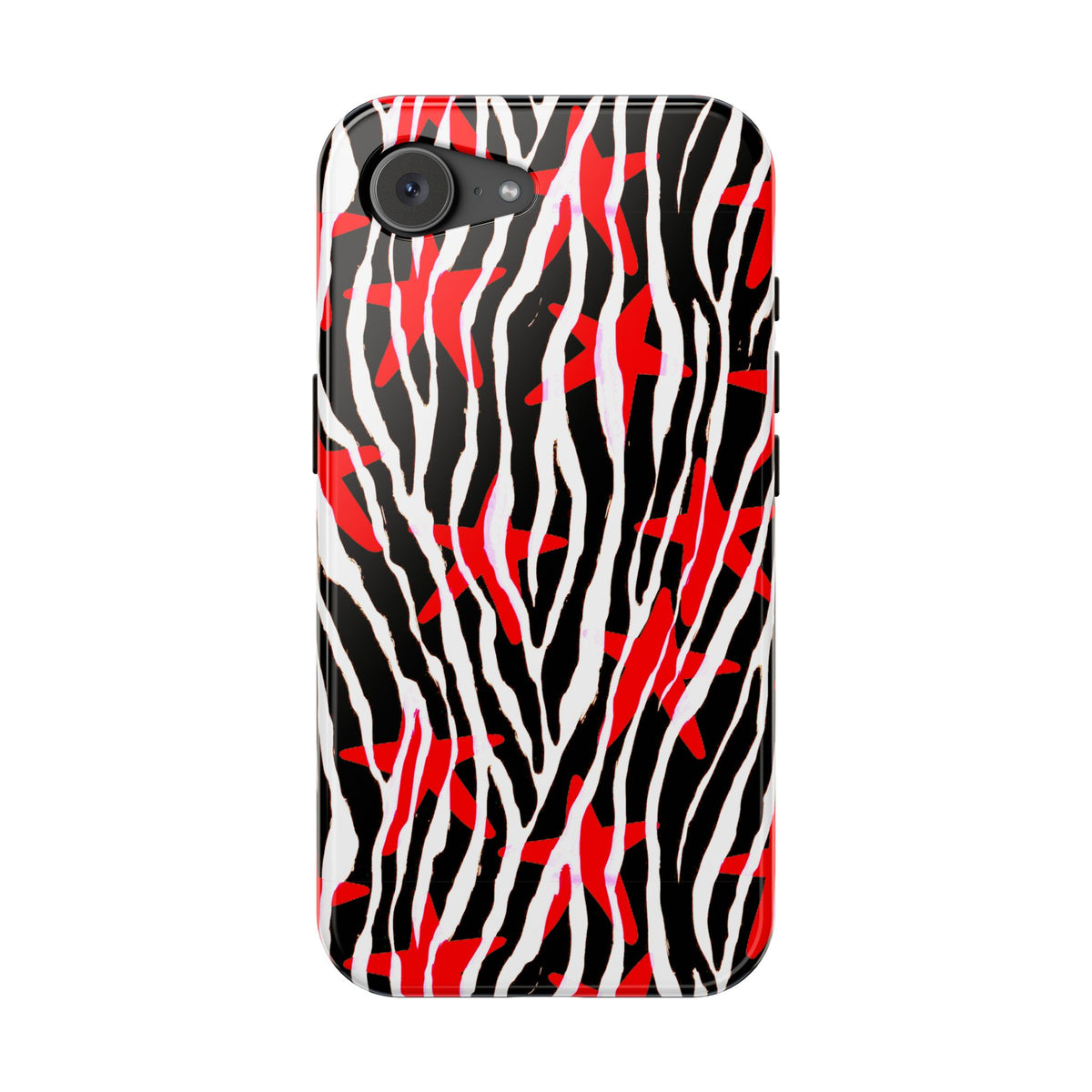 Red & Black Zebra MagSafe Phone case