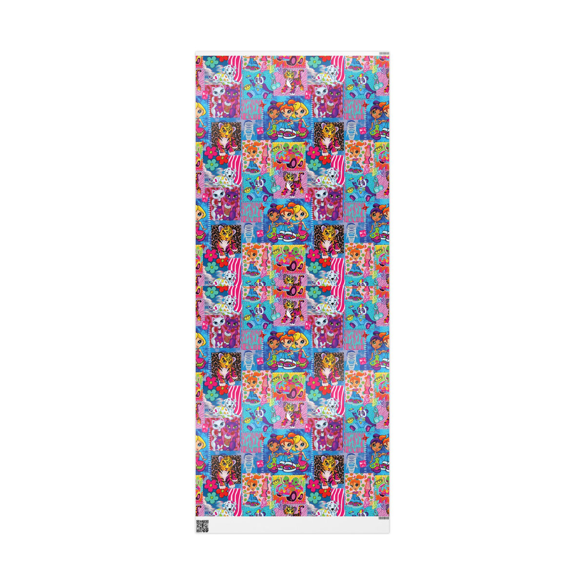 Colorful Pop Art wrapping paper