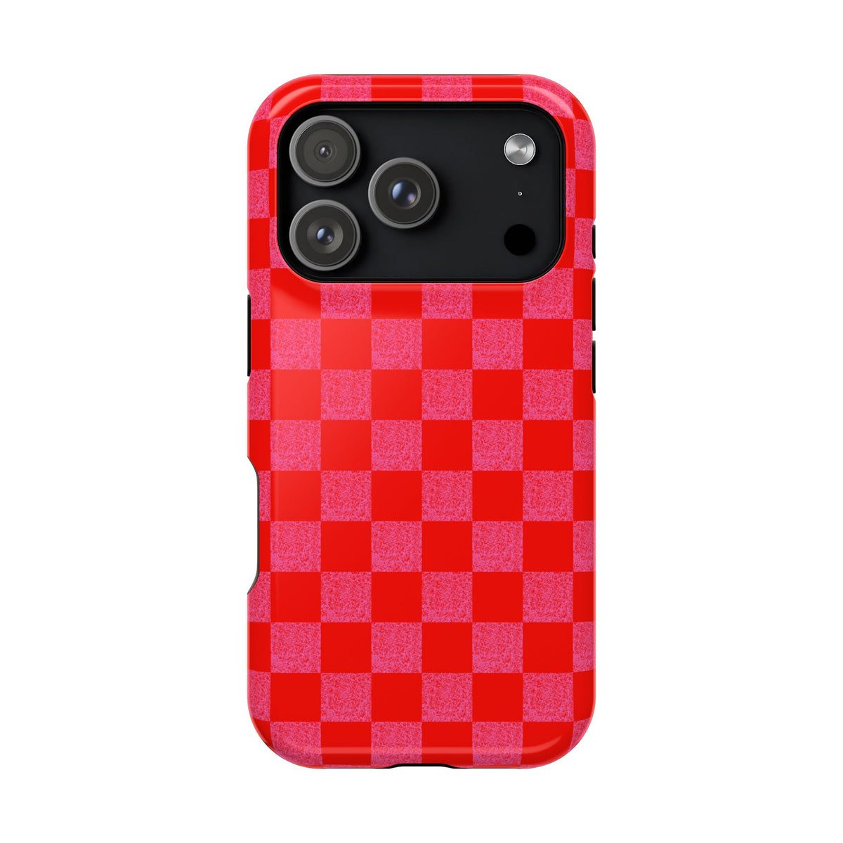 Red Checkerboard MagSafe Phone Case