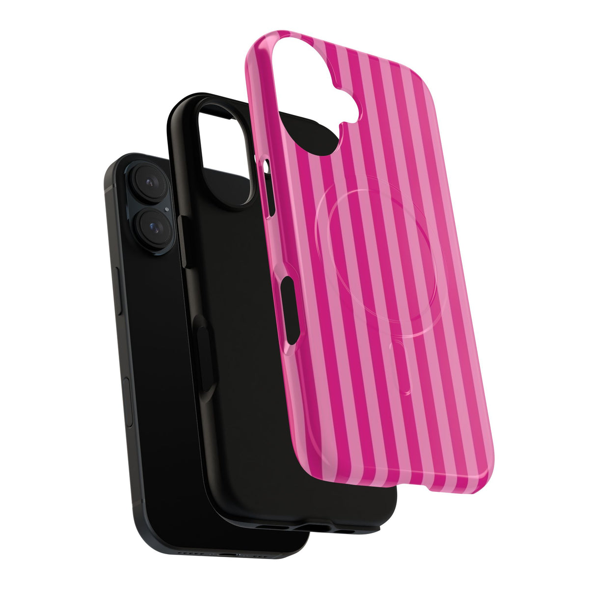 Pink Stripes phone case