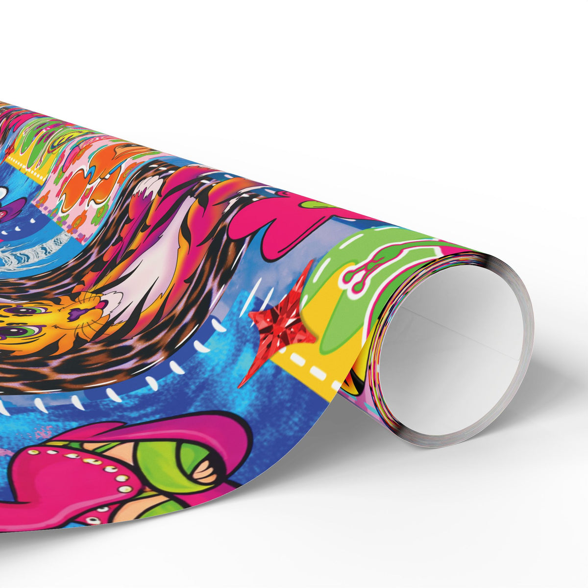 Colorful Pop Art wrapping paper