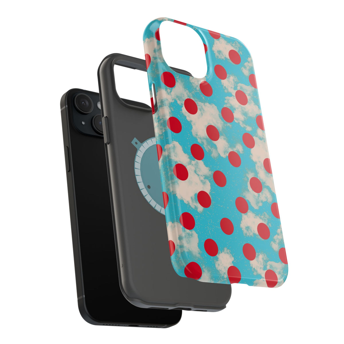 Polka Dot Sky MagSafe Phone Case