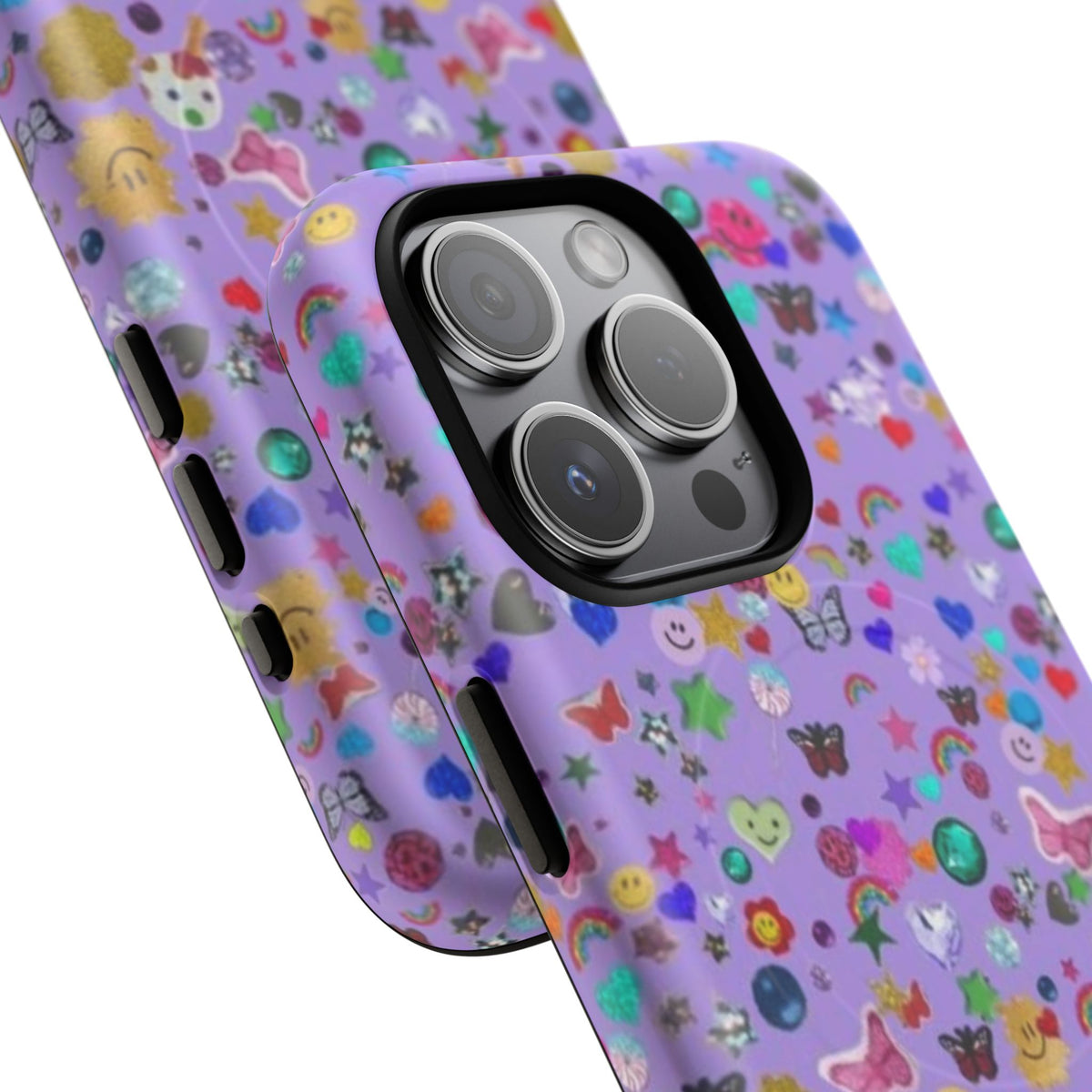 Purple Sticker y2k Phone Case