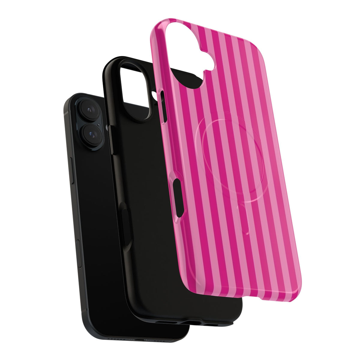 Pink Stripes phone case