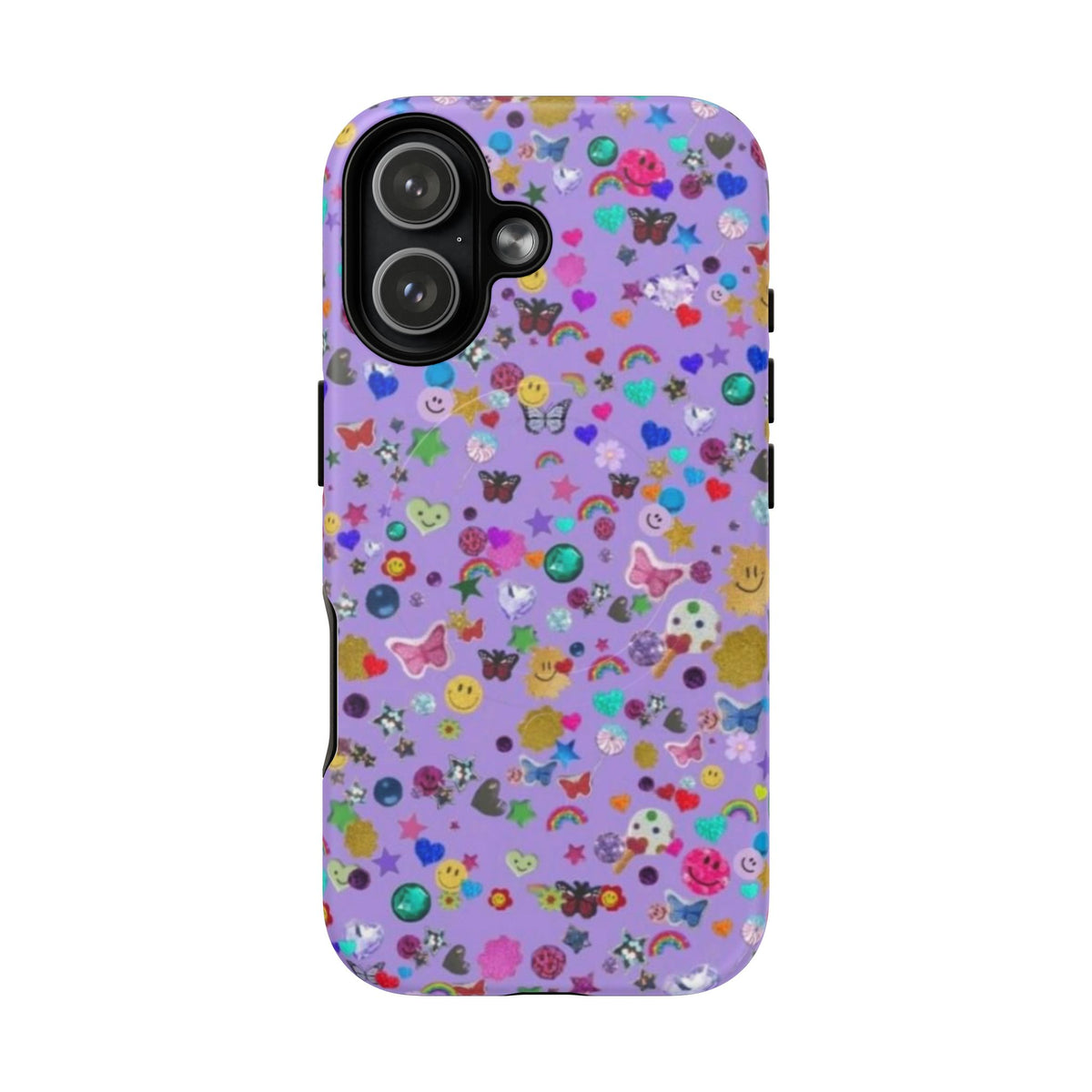 Purple Sticker y2k Phone Case