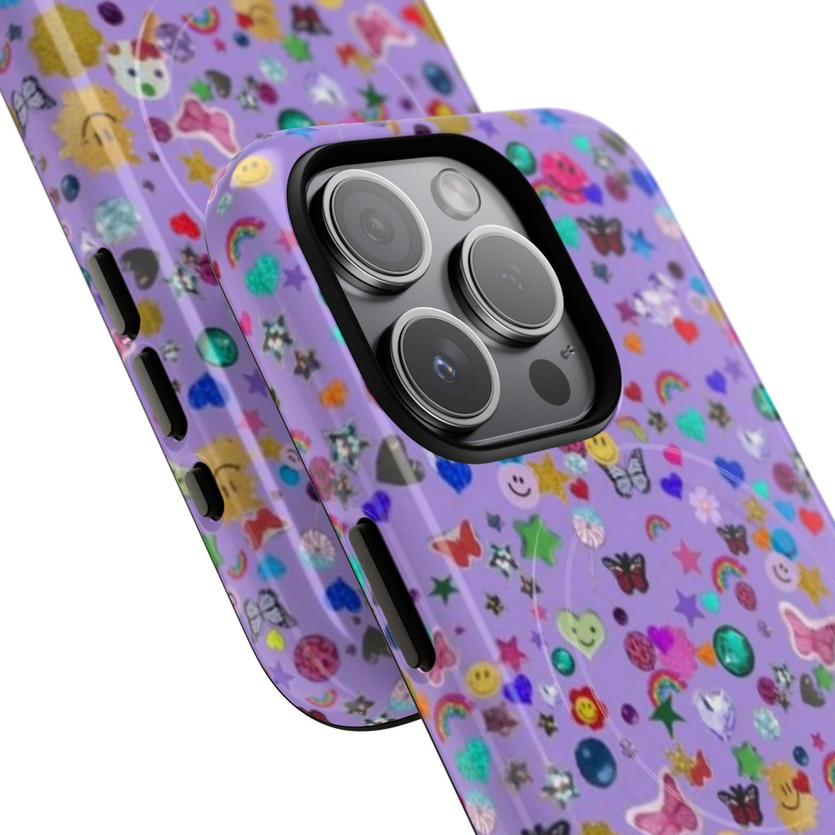 Purple Sticker y2k Phone Case