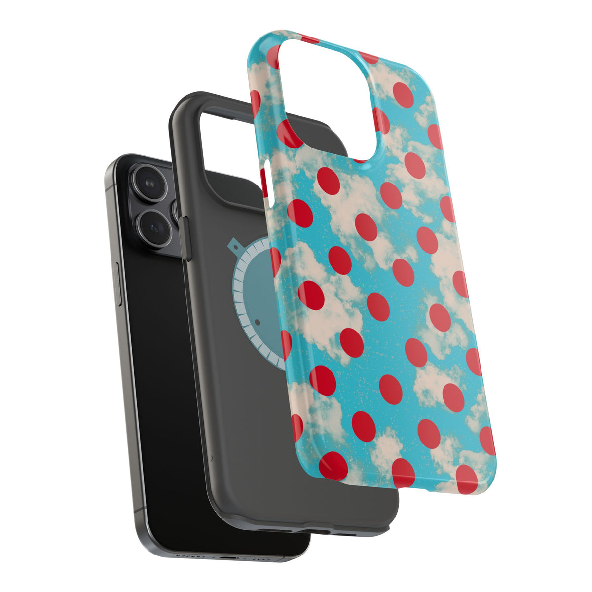 Polka Dot Sky MagSafe Phone Case