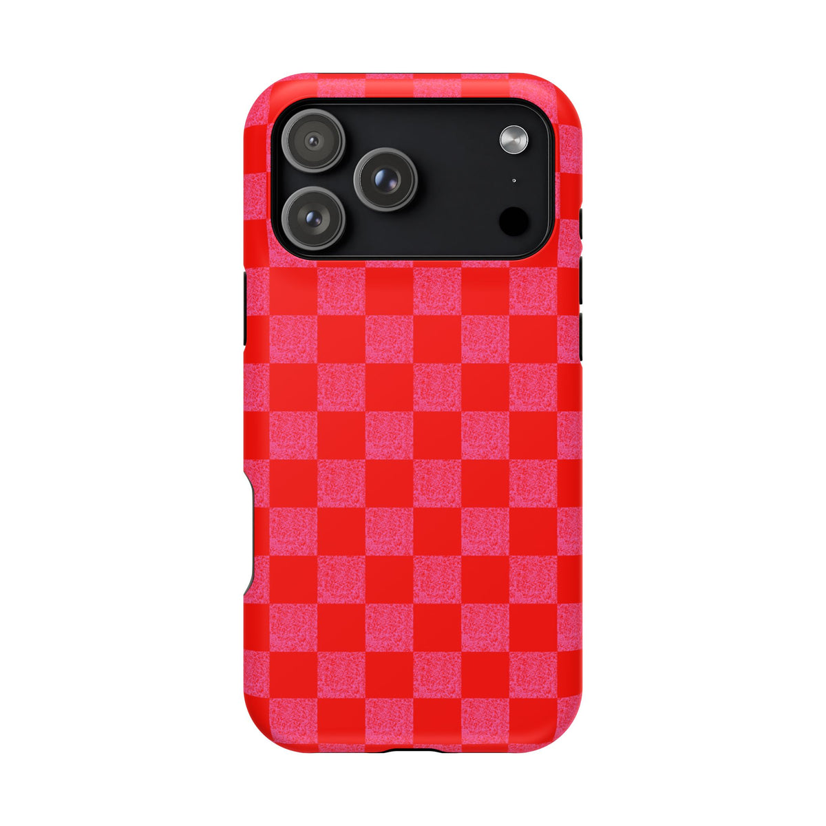 Red Checkerboard MagSafe Phone Case