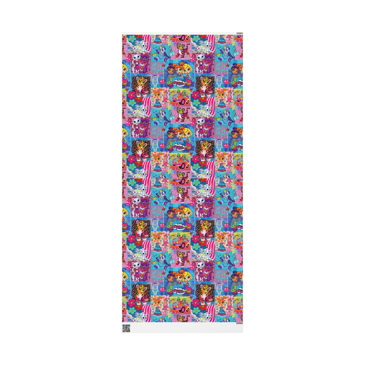 Colorful Pop Art wrapping paper