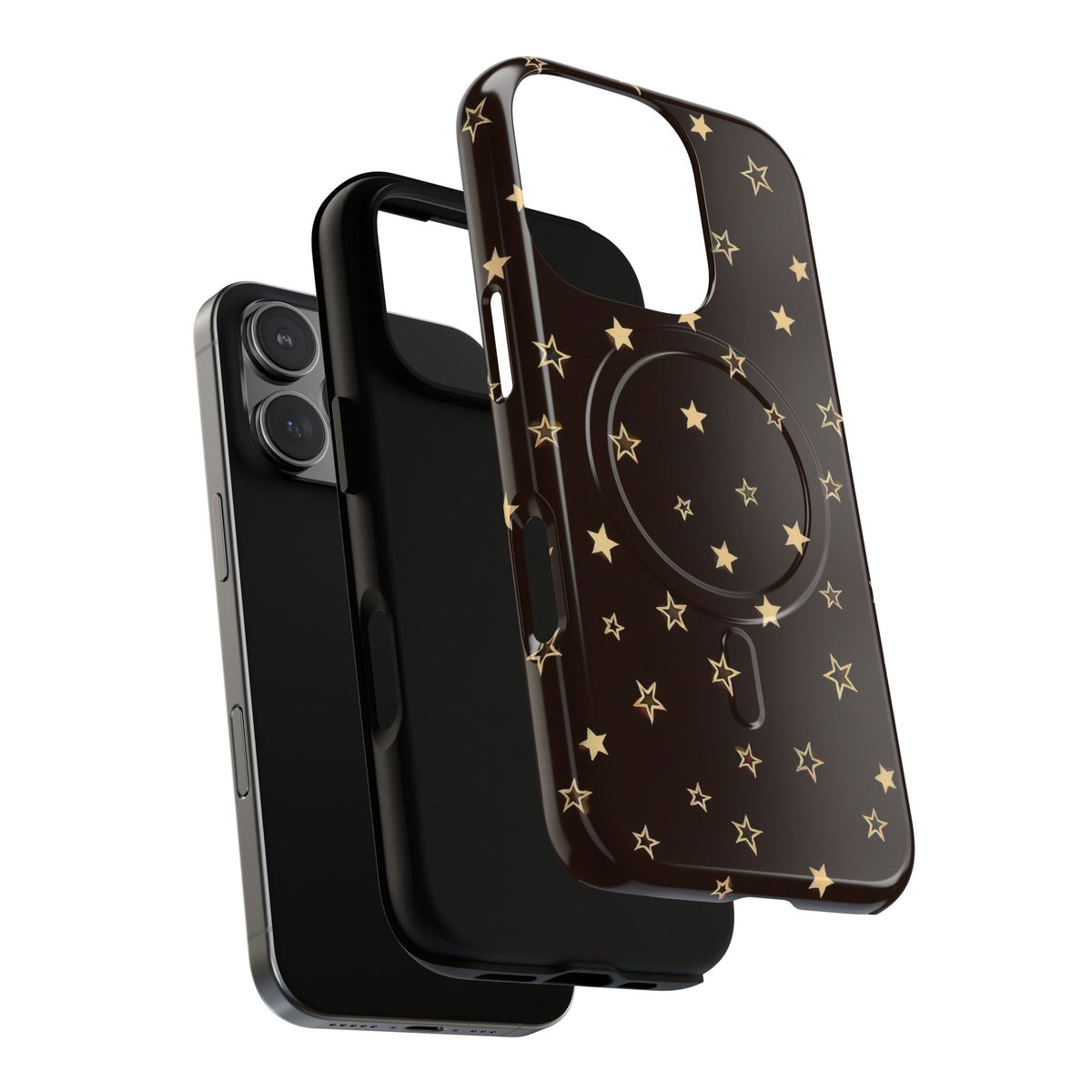Brown Star Phone Case
