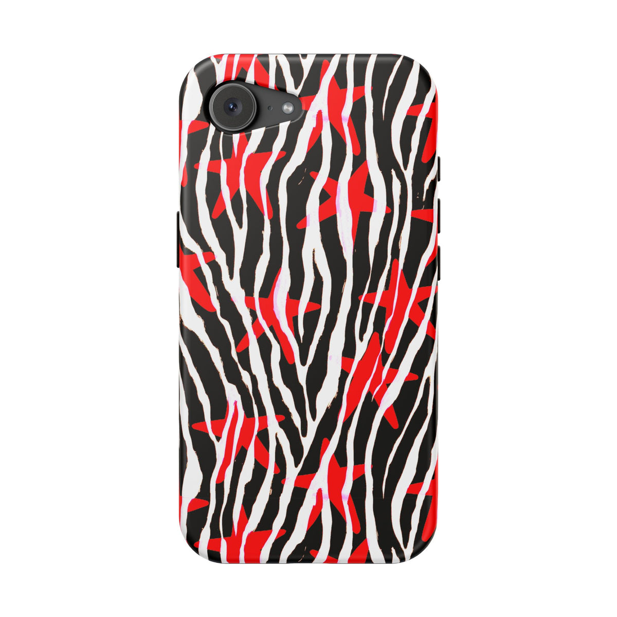 Red & Black Zebra MagSafe Phone case