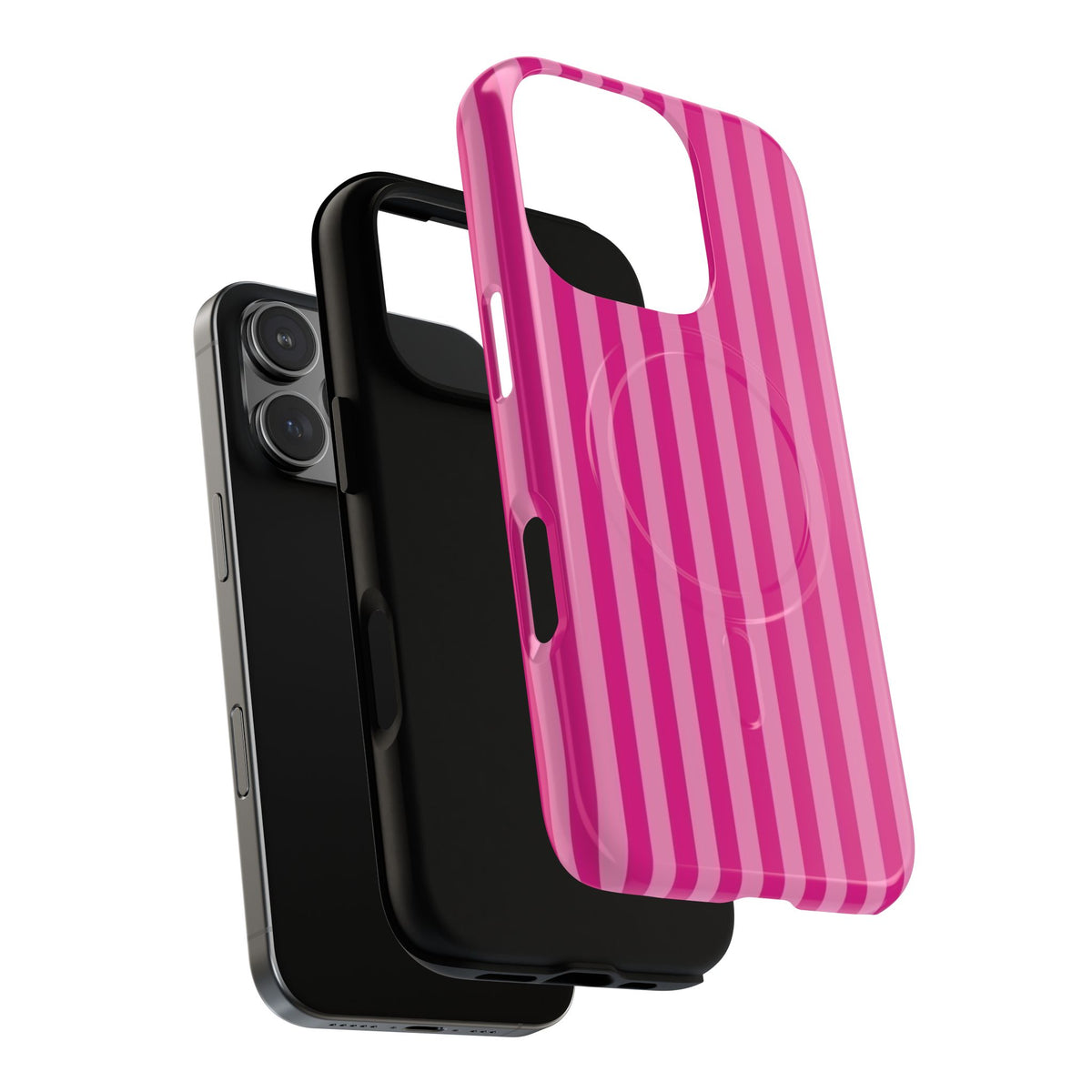Pink Stripes phone case