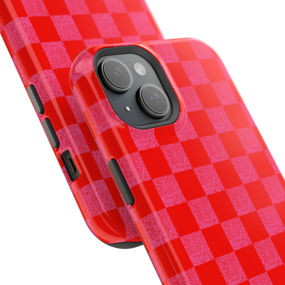 Red Checkerboard MagSafe Phone Case
