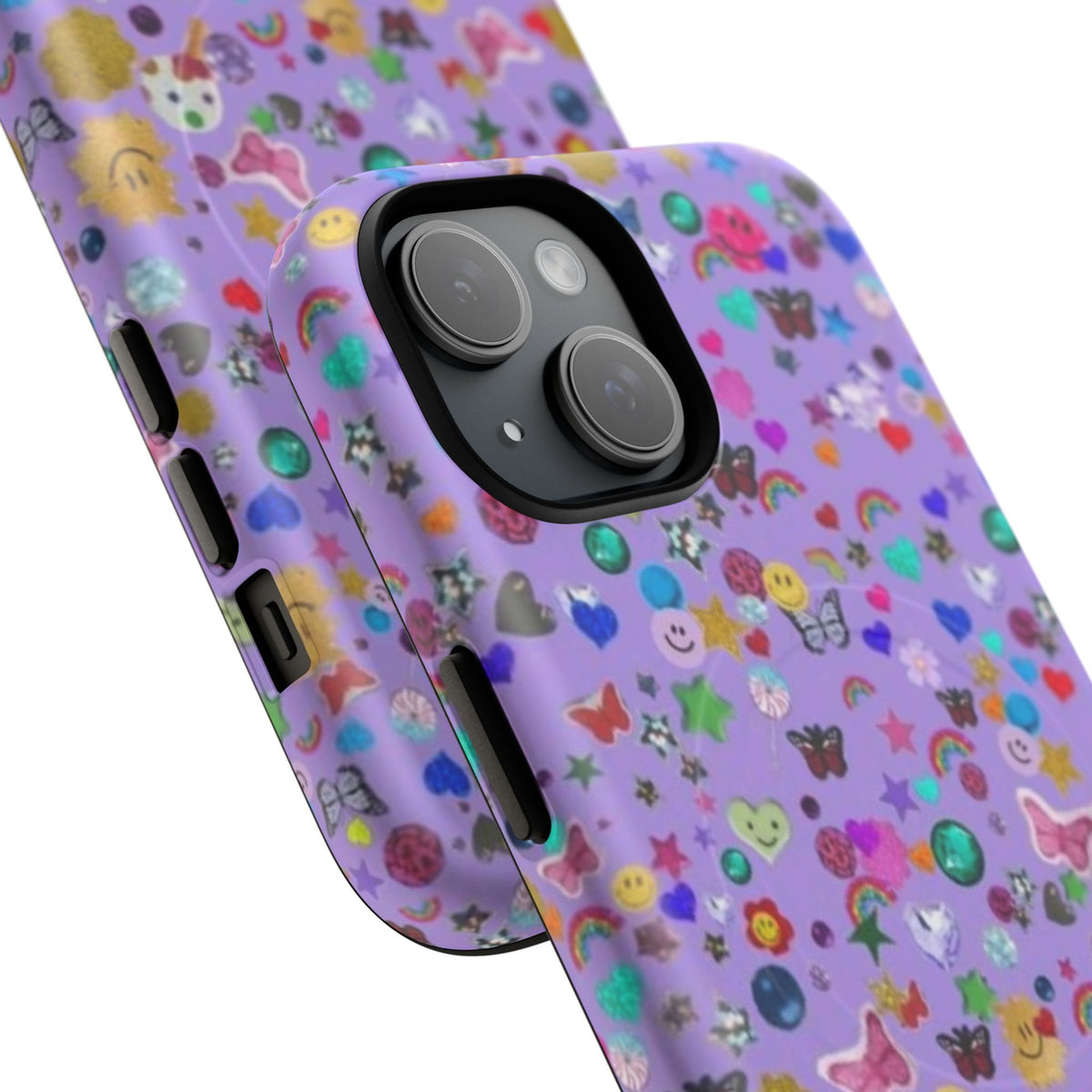 Purple Sticker y2k Phone Case