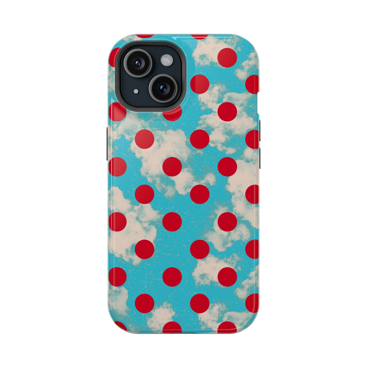 Polka Dot Sky MagSafe Phone Case