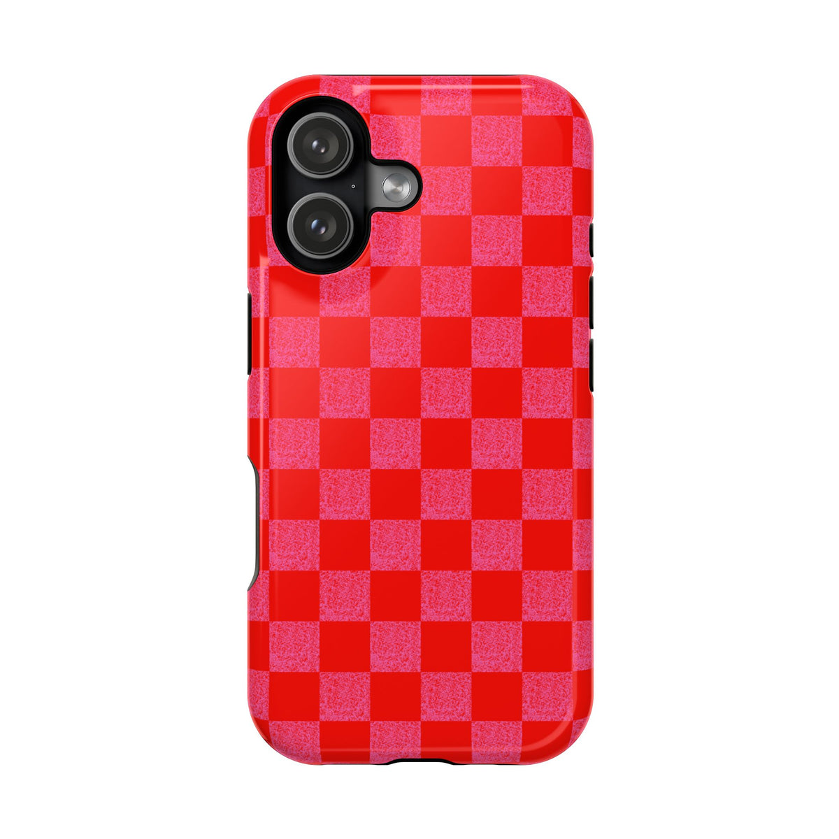 Red Checkerboard MagSafe Phone Case