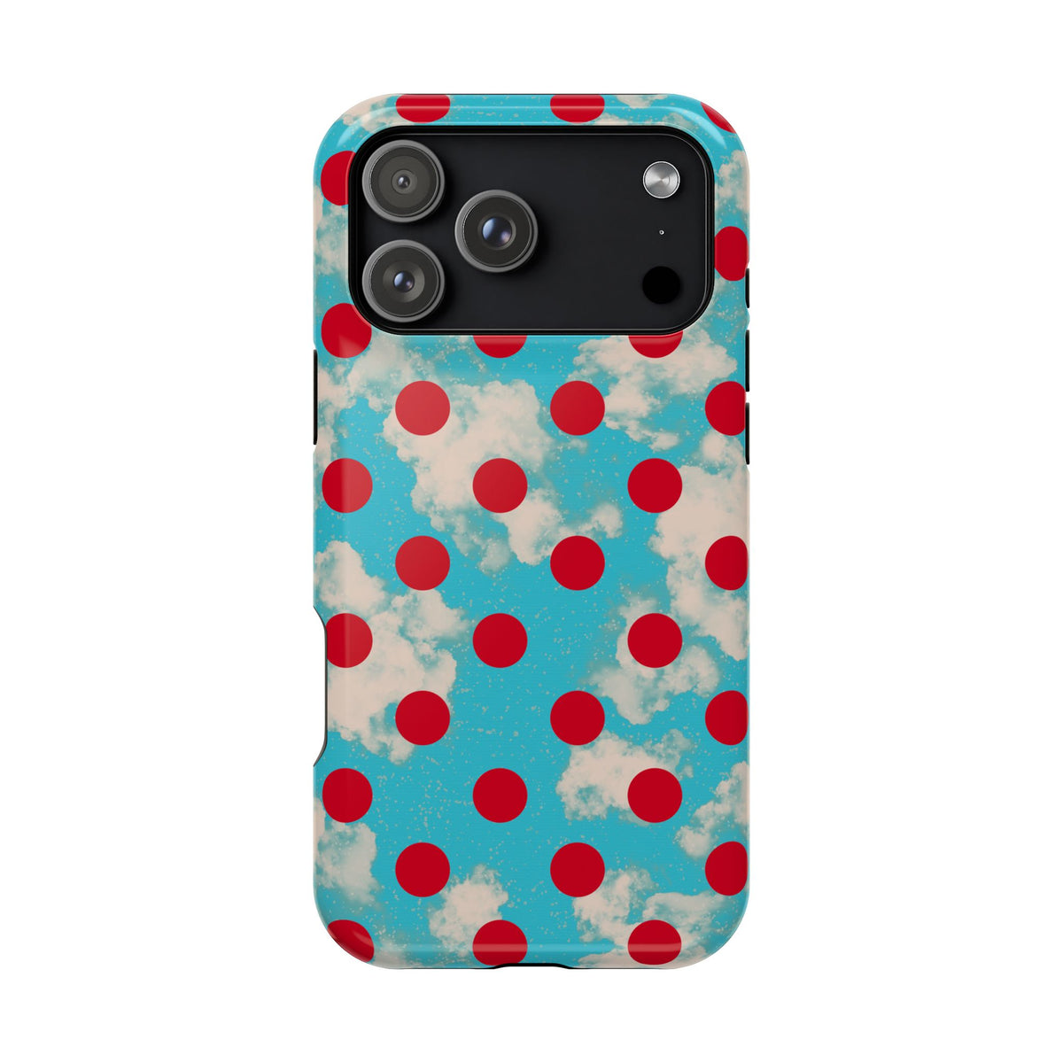 Polka Dot Sky MagSafe Phone Case