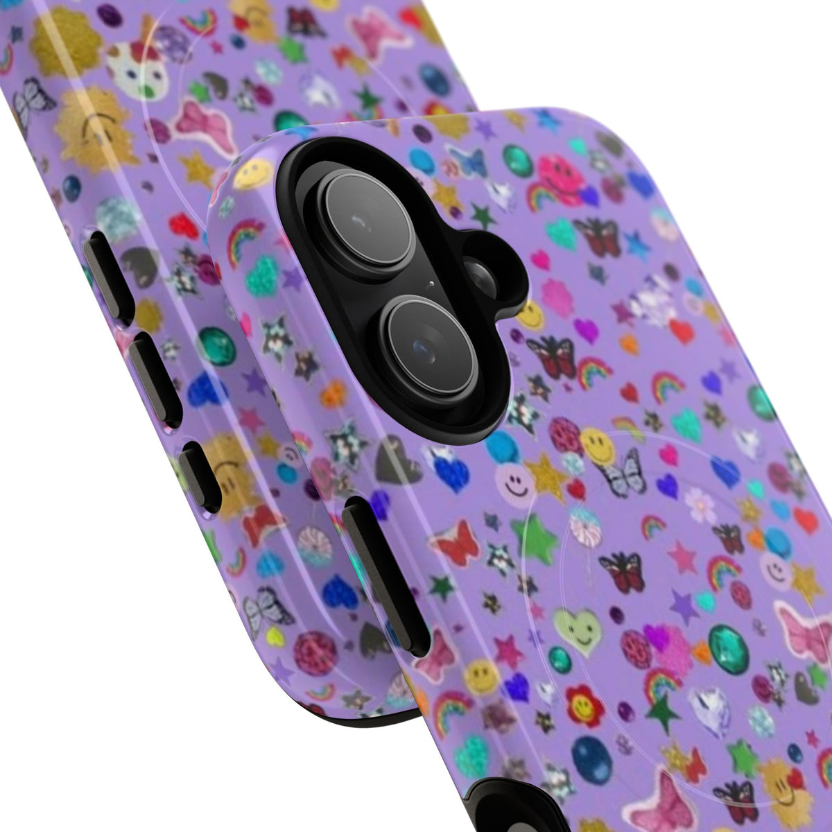 Purple Sticker y2k Phone Case