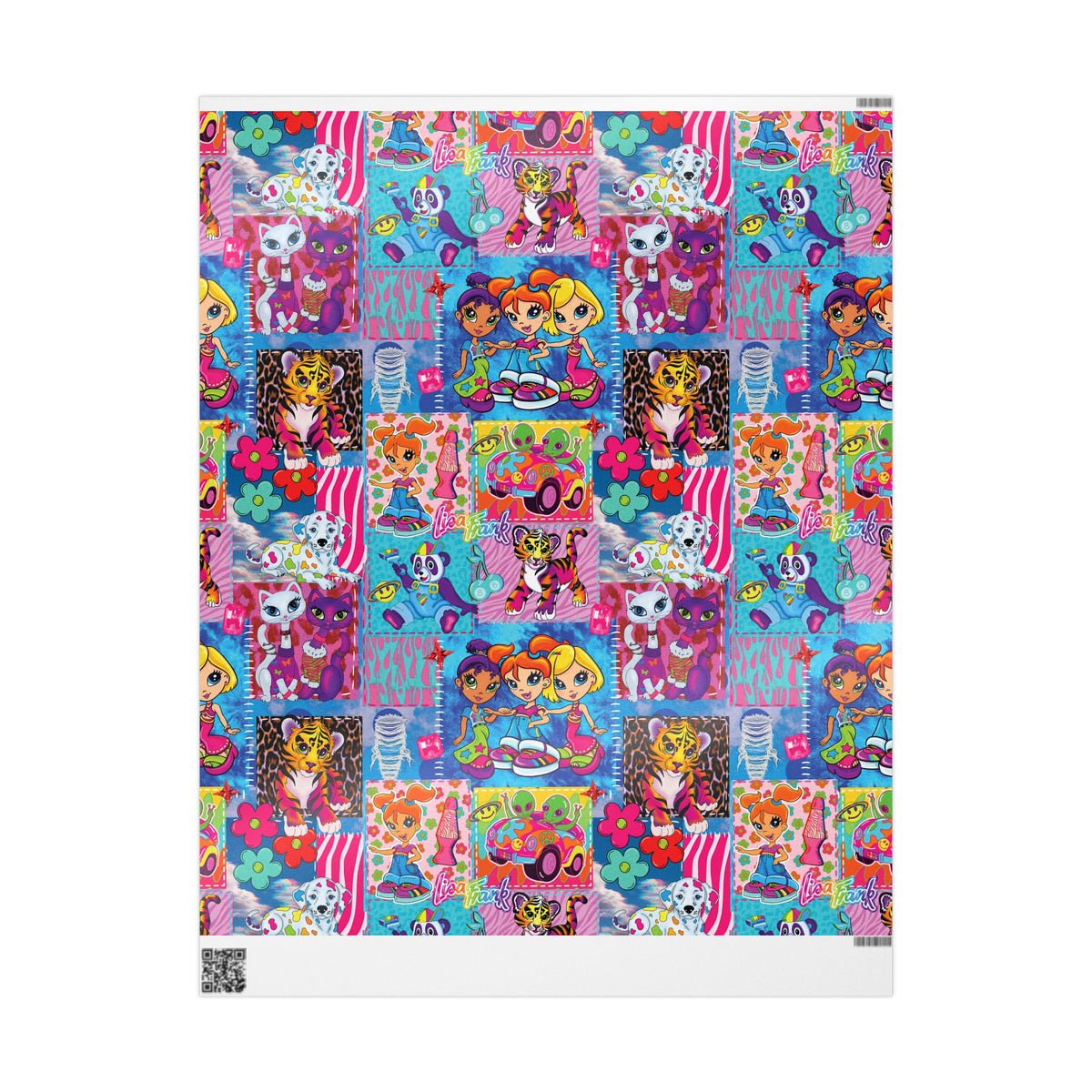 Colorful Pop Art wrapping paper