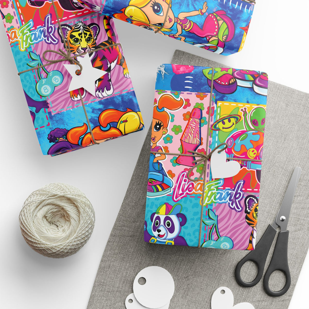 Colorful Pop Art wrapping paper