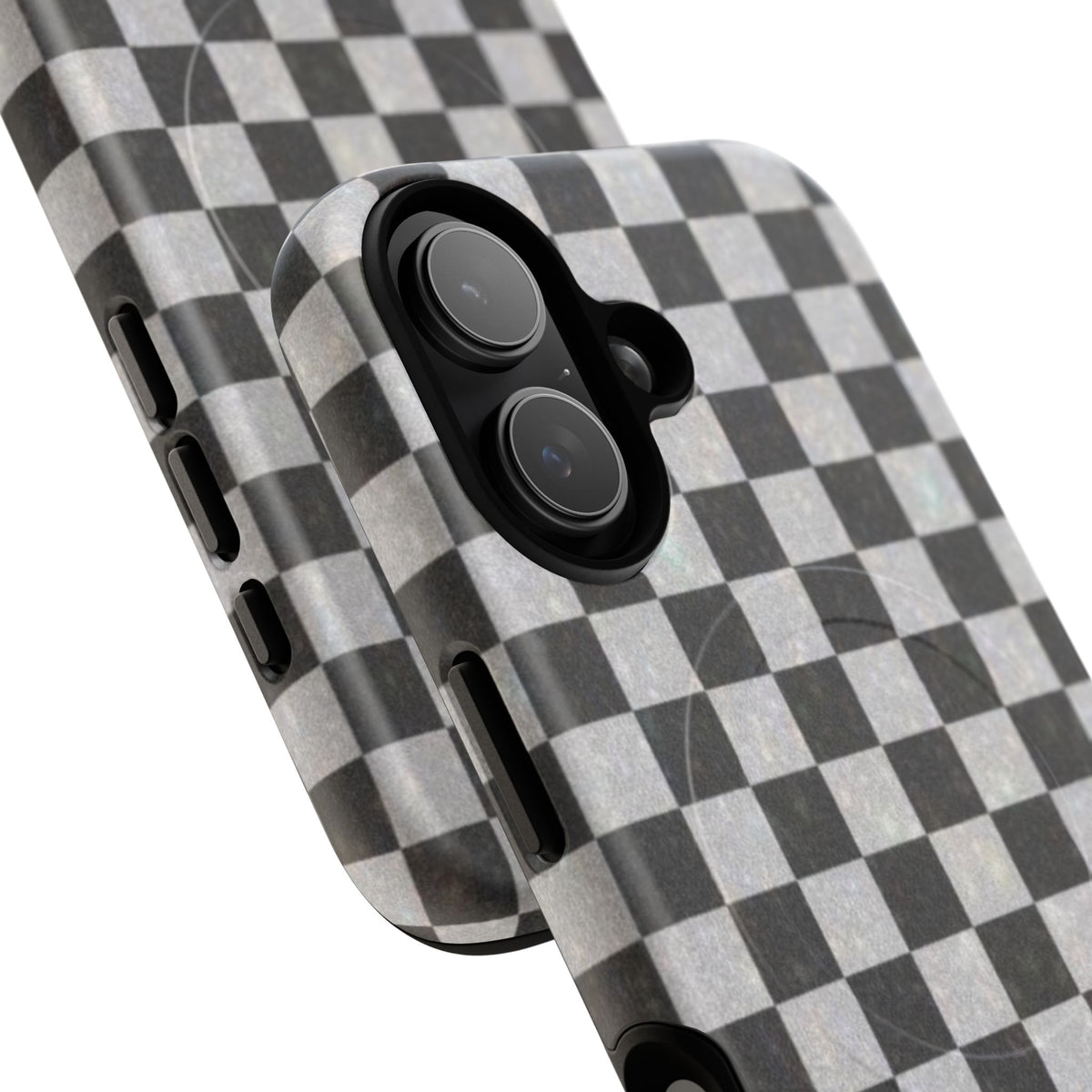 Checkered Flame Phone Case