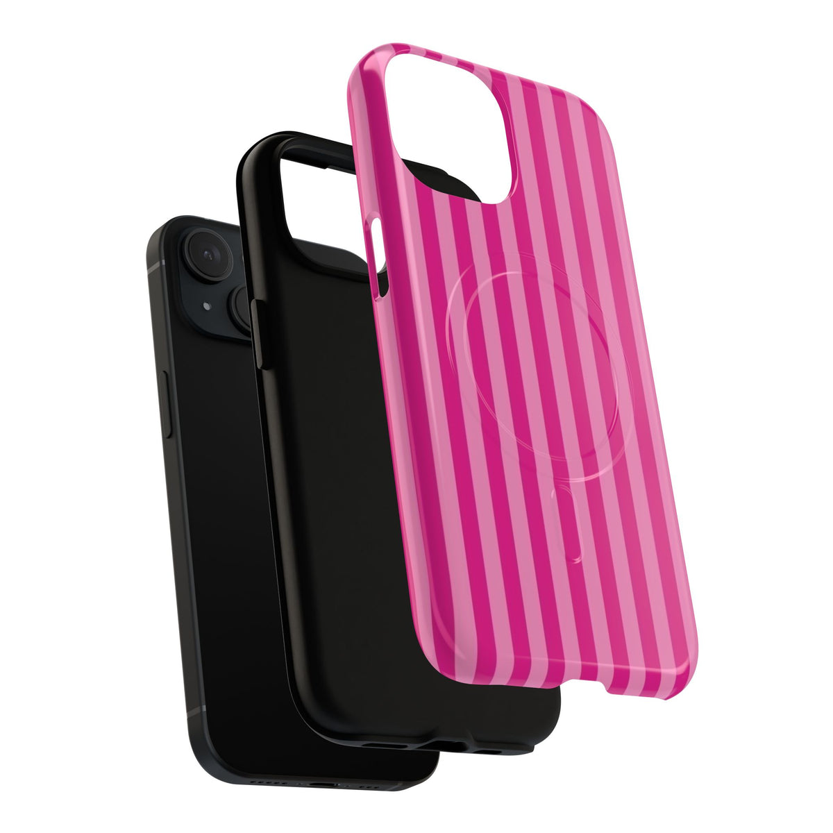 Pink Stripes phone case