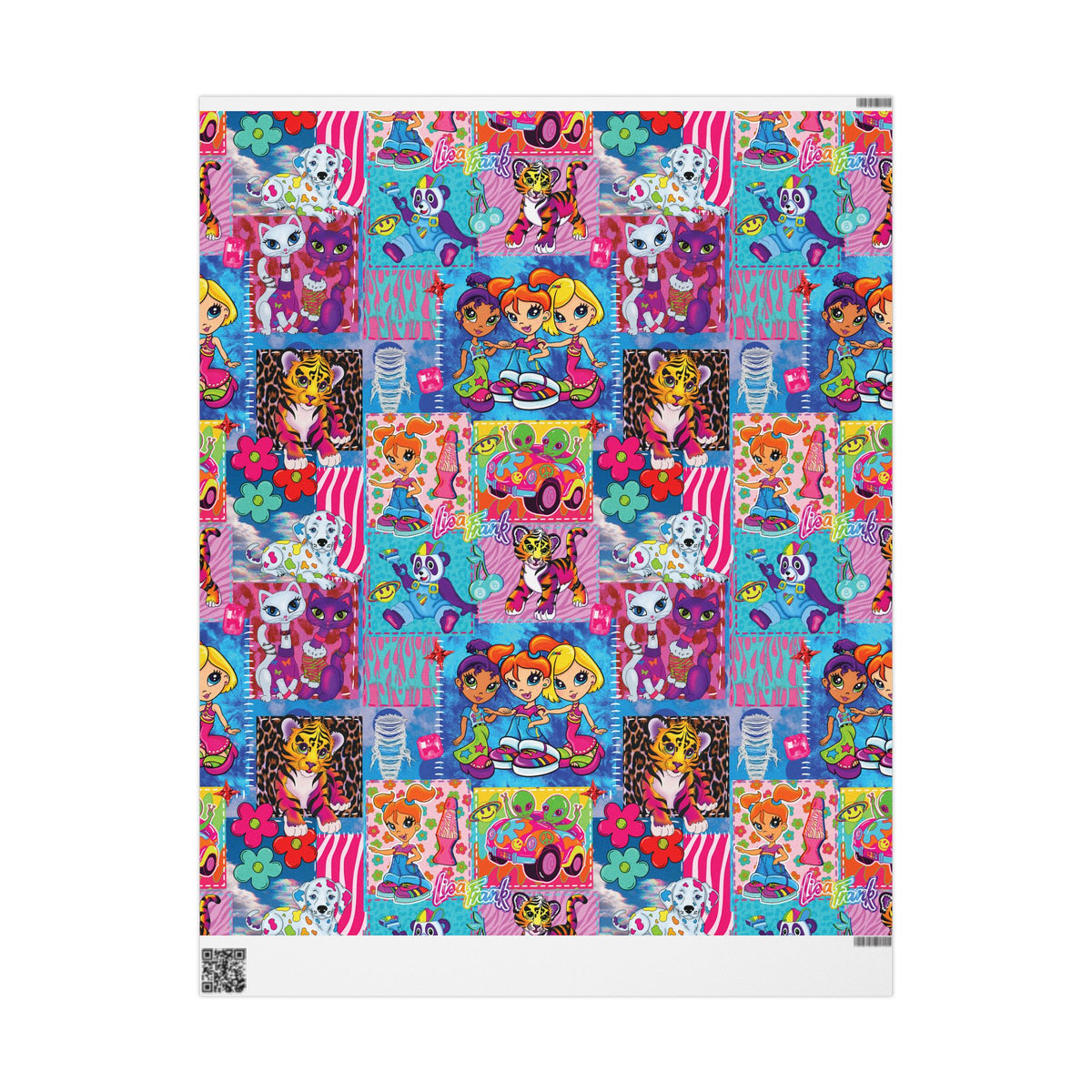 Colorful Pop Art wrapping paper