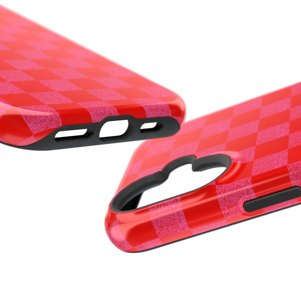 Red Checkerboard MagSafe Phone Case