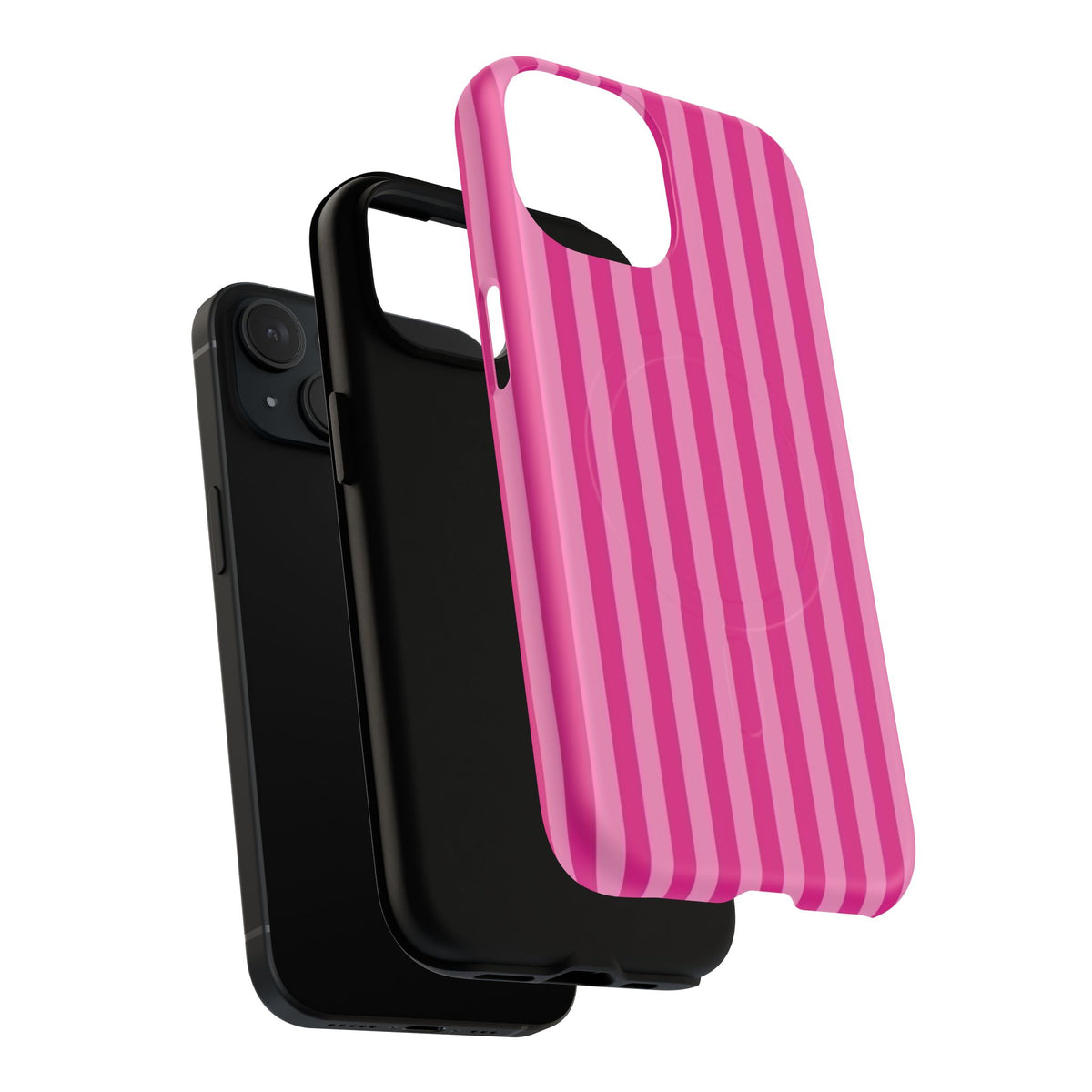 Pink Stripes phone case
