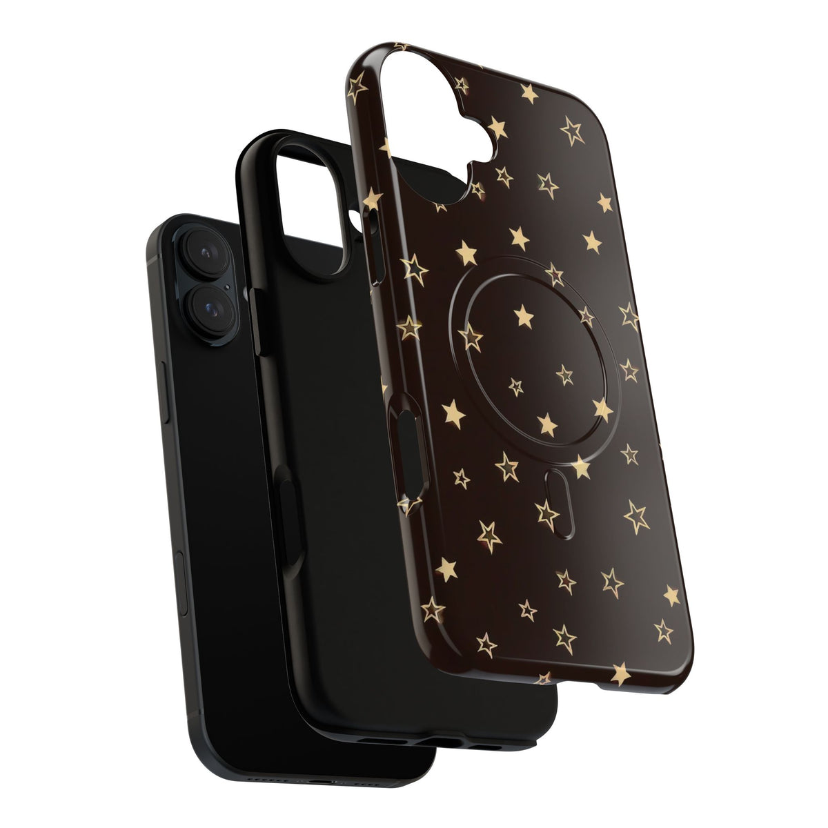 Brown Star Phone Case
