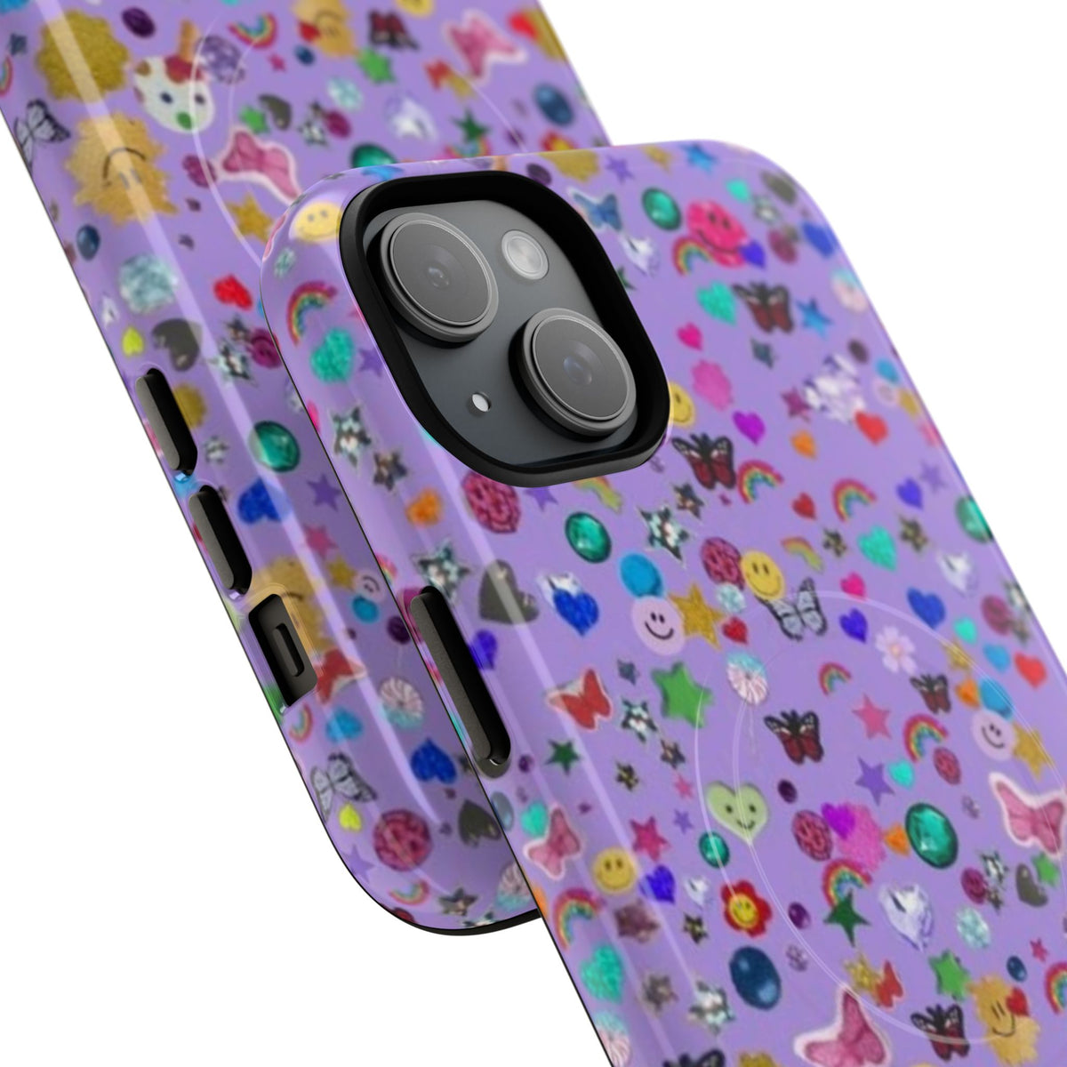 Purple Sticker y2k Phone Case