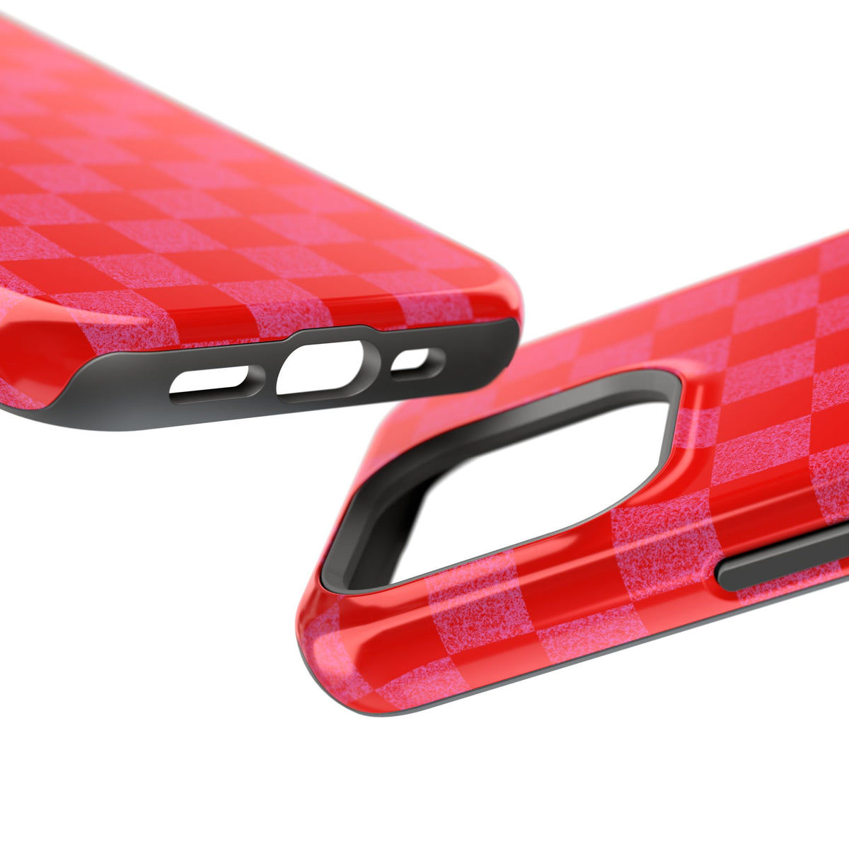 Red Checkerboard MagSafe Phone Case