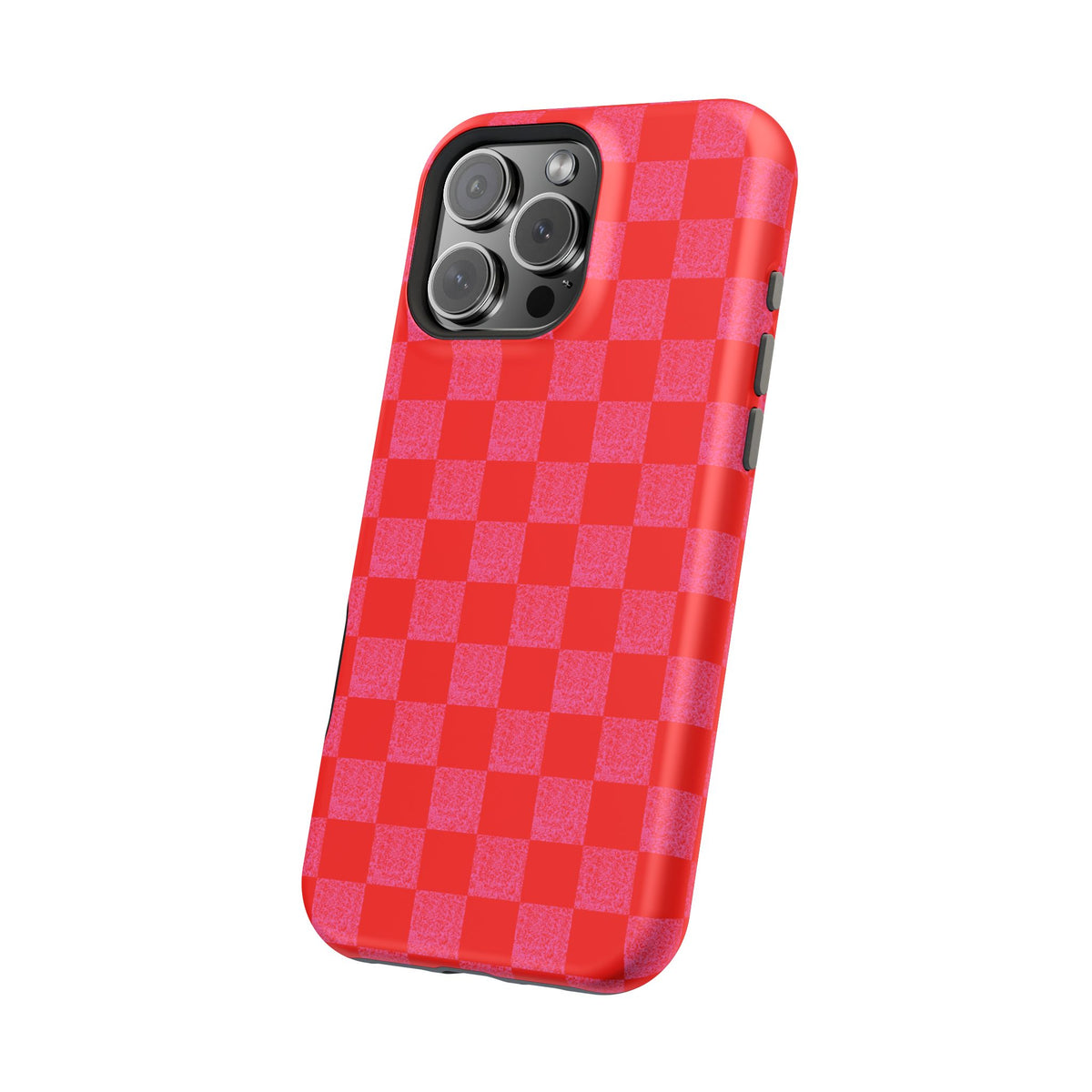 Red Checkerboard MagSafe Phone Case