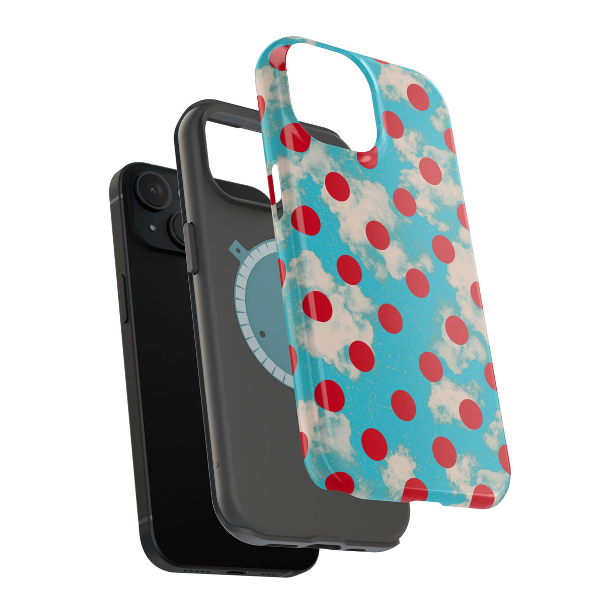 Polka Dot Sky MagSafe Phone Case