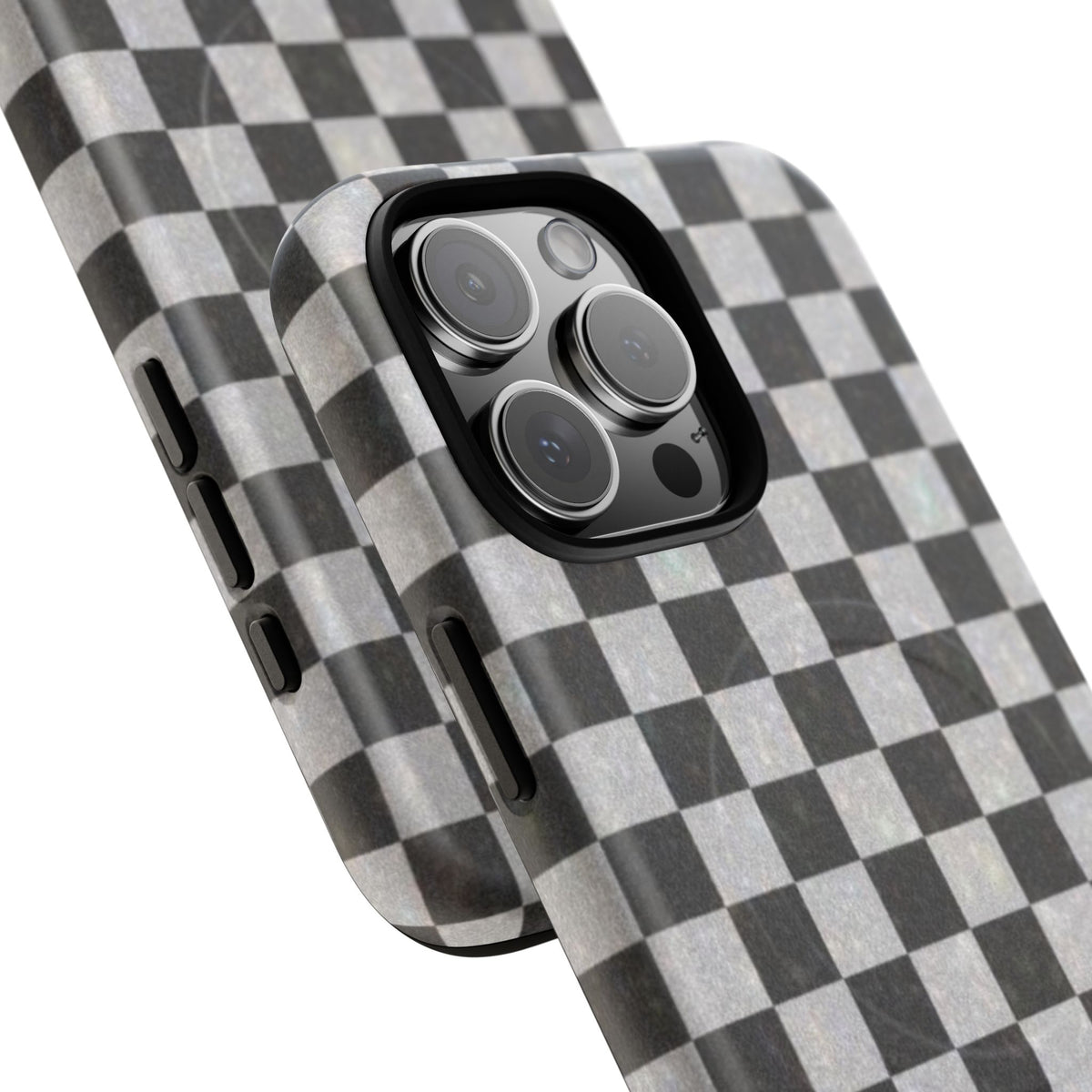 Checkered Flame Phone Case