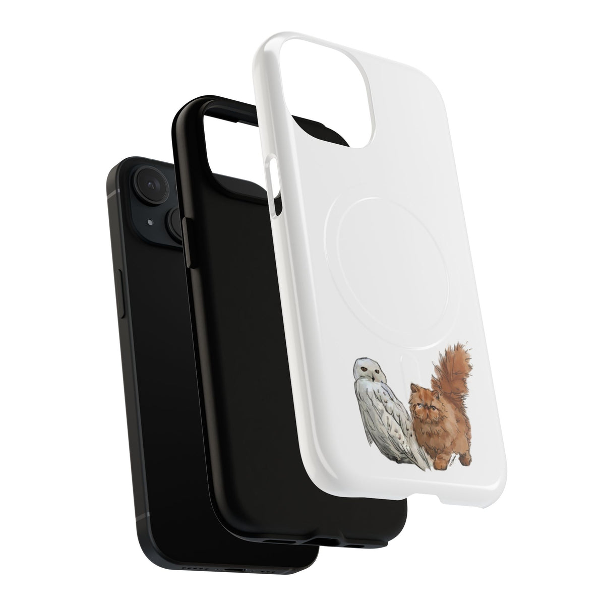 Owl/Cat Phone Case (Harry Potter)