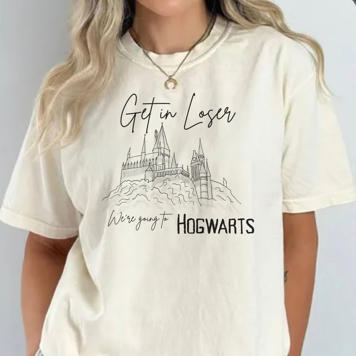 Harry Potter Hogwarts T Shirt (Gildan)