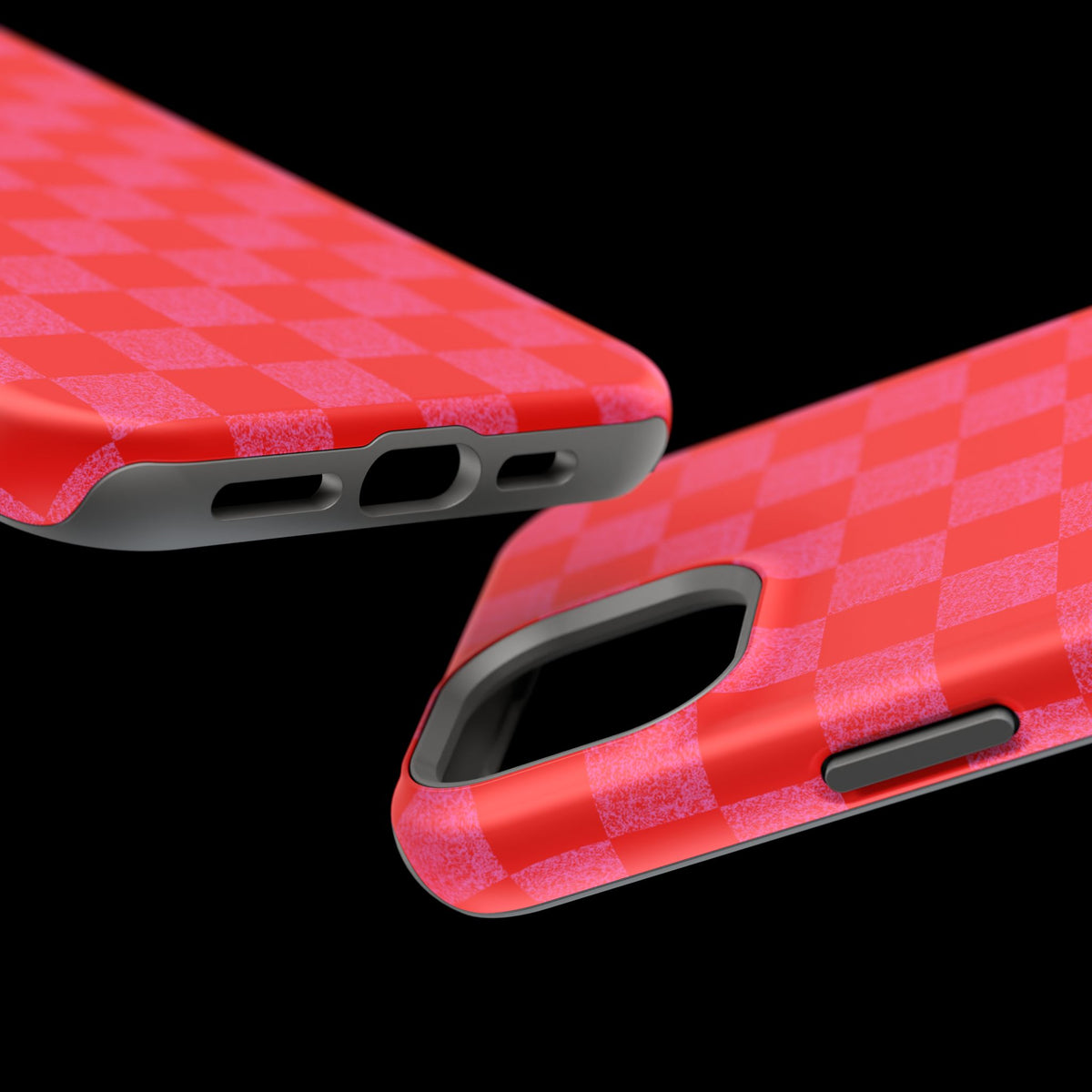 Red Checkerboard MagSafe Phone Case