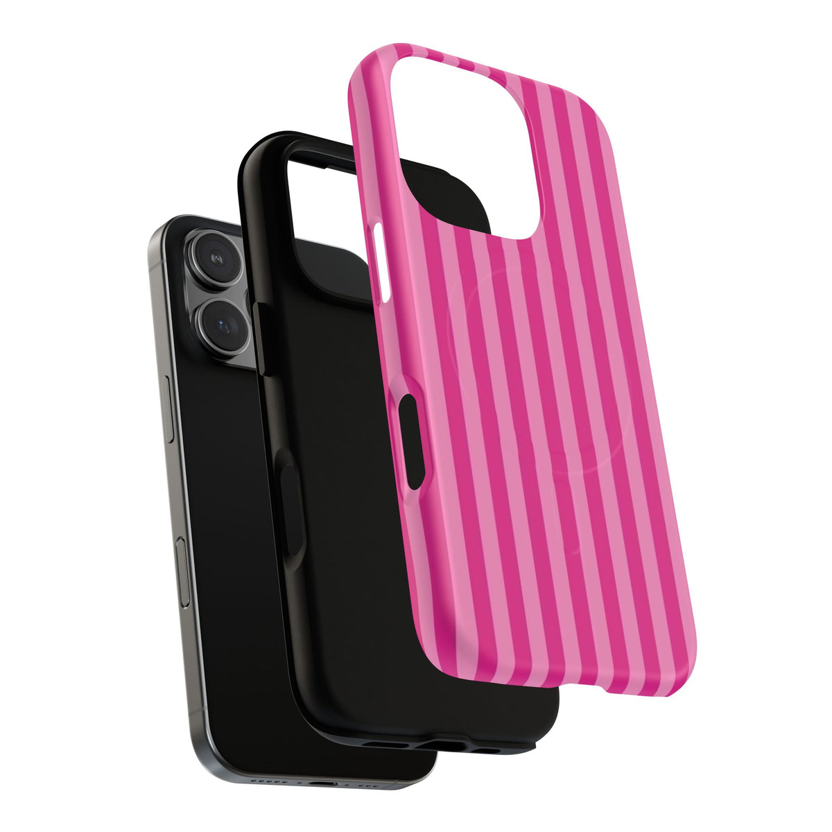 Pink Stripes phone case