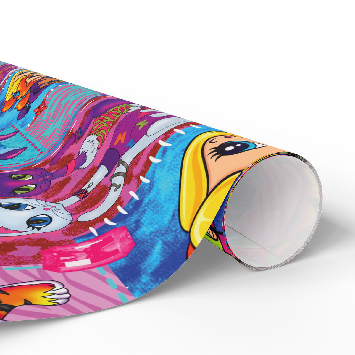 Colorful Pop Art wrapping paper