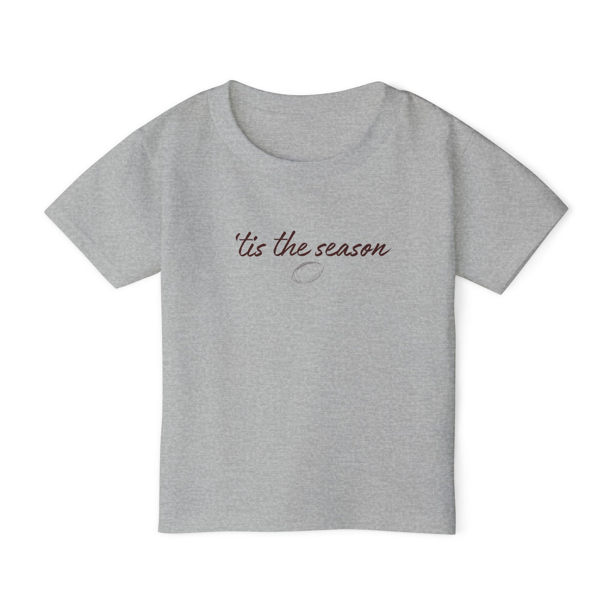 Toddler 'tis the season football t shirt
