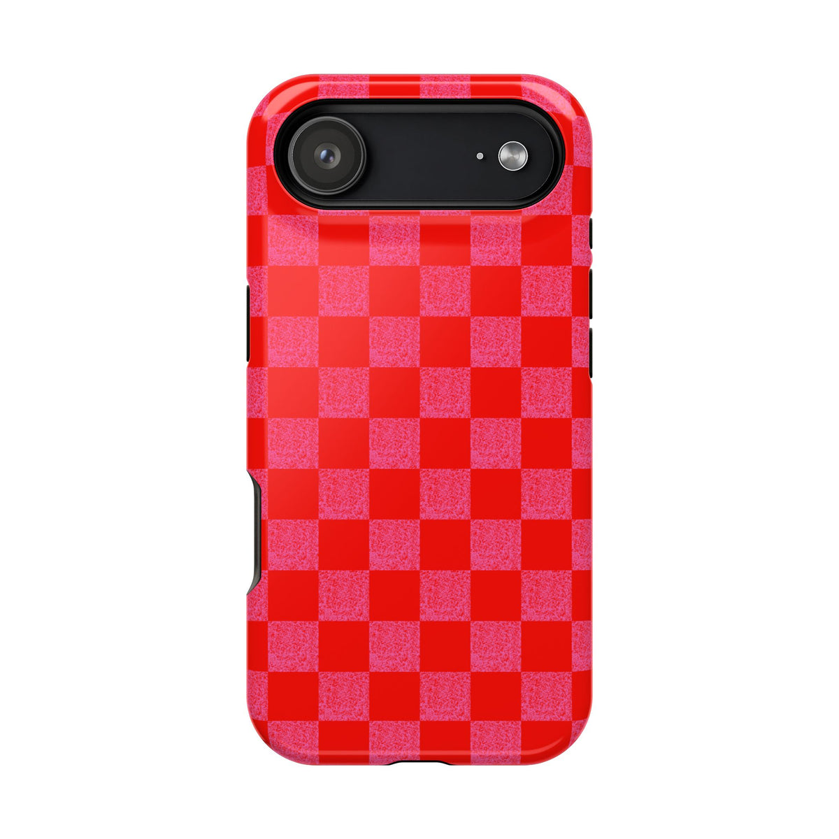 Red Checkerboard MagSafe Phone Case