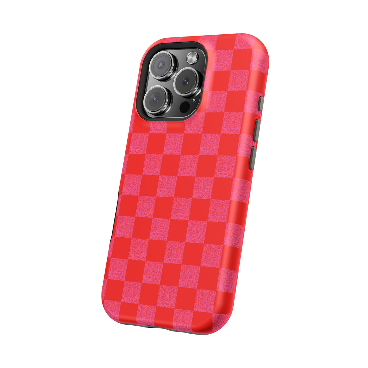 Red Checkerboard MagSafe Phone Case