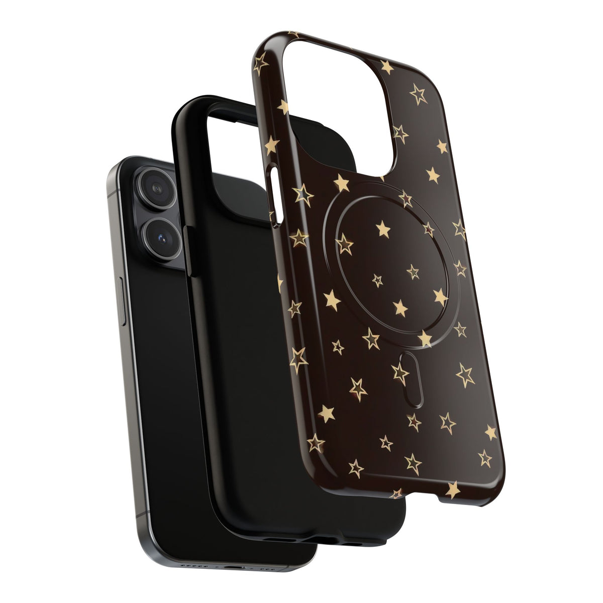 Brown Star Phone Case